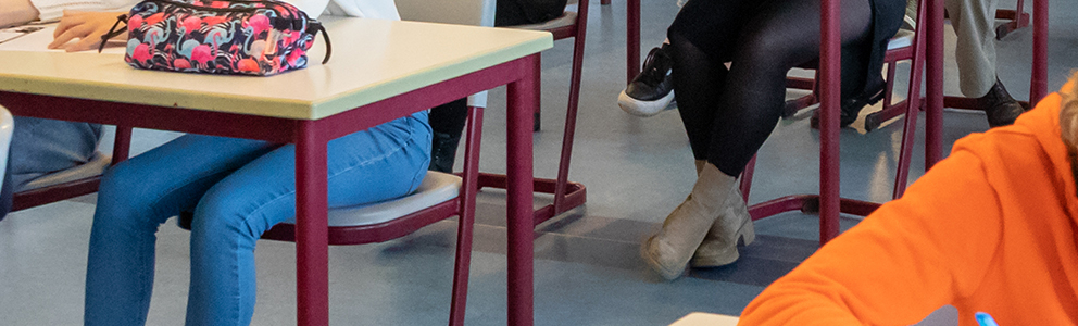 Des élèves en classe